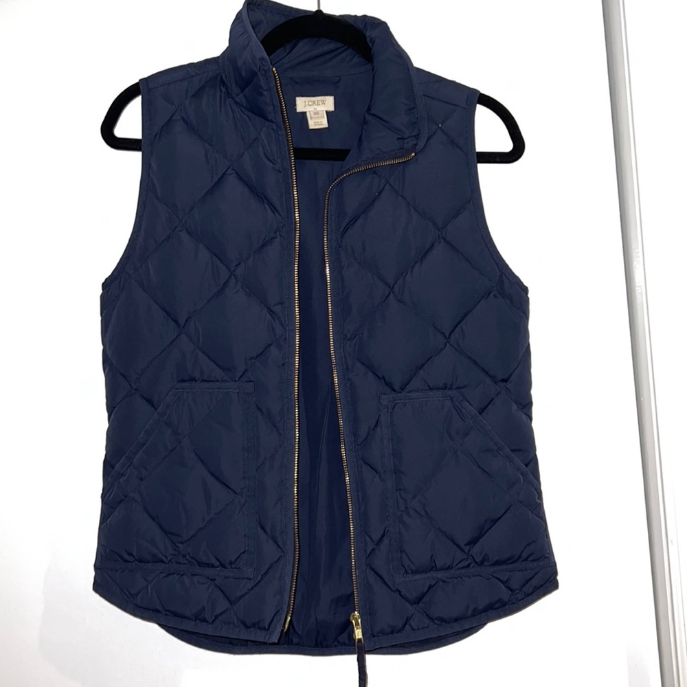 J. Crew XS Navy Vest